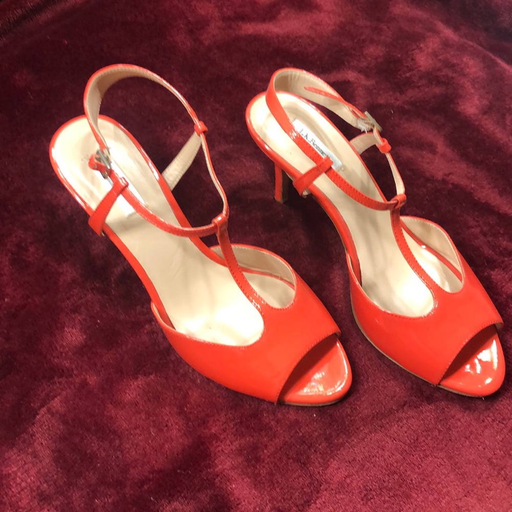 L.K. Bennett Patent Leather Italian Made Heels